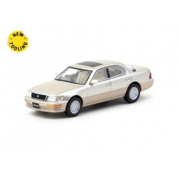 Tarmac 1:64 Lexus LS400 champagne beige metallic